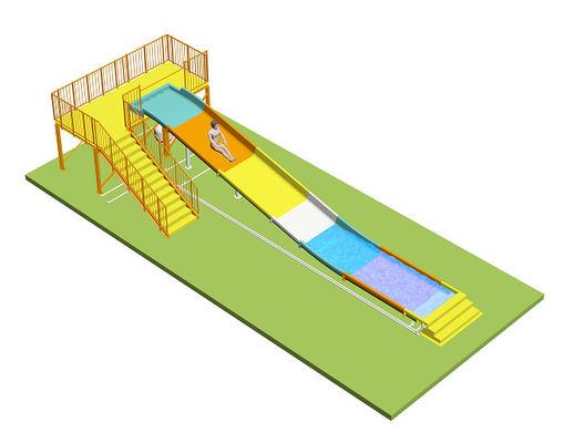 اسلایدهای کودکان ، اسلایدهای گسترده ، اسلایدهای آب برای مواد فایبرگلاس Aqua Park