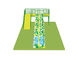 Kids' rainbow slide slide ,Water Slides For Aqua Park Fiberglass Material