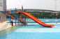 Mini Water Park Equipment Fiberglass Swimming Pool Slide For Kids Playground