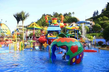 شناور آب Aqua زمین بازی خانه آب تم بزرگ هتل پارک آب در فضای باز