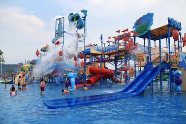 غول پیکر خانه آب Aqua زمین بازی خانه آب پارک تفریحی تجهیزات