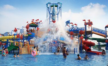 غول پیکر خانه آب Aqua زمین بازی خانه آب پارک تفریحی تجهیزات