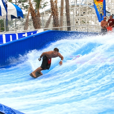 جاذبه های آب Flowrider آب سوار گشت و گذار مصنوعی برای دو خوانندگان