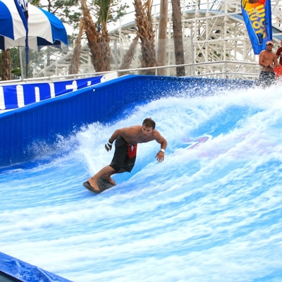 جاذبه Flowrider آب سوار، ضد آب تنها سوار موج ترمز ماشین هیئت