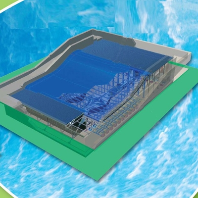 جاذبه Flowrider آب سوار، ضد آب تنها سوار موج ترمز ماشین هیئت