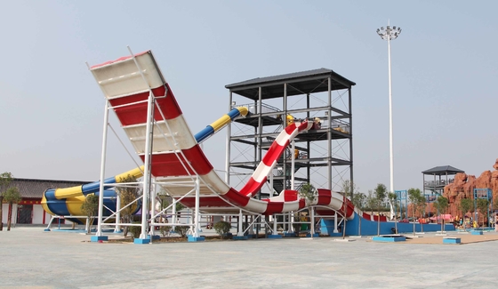 بزرگ پارک آبی تجهیزات هیجان انگیز استخر Waterslides اشلند / DSM رزین