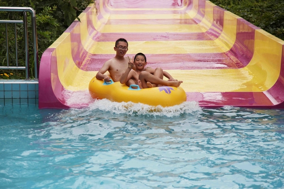 سفارشی پارک آبی تجهیزات هیجان انگیز Swwiming استخر فایبر گلاس Waterslides برای بزرگسالان