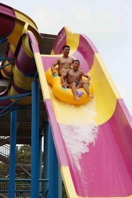 غول پارک آبی تجهیزات هیجان انگیز استخر فایبر گلاس Waterslides