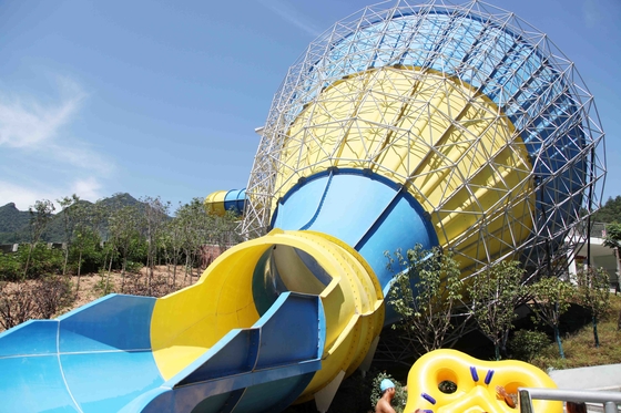 آبگینه فایبر گلاس سفارشی برای خانواده / Aqua Play Park Water