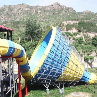 بزرگ گردباد سفارشی اسلاید آب برای خانواده سواری، 18.6m عرض