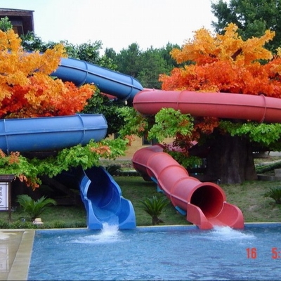 فایبر گلاس اسلاید آب برای تجهیزات استخر و آب برای کودکان و نوجوانان بازی برای کودکان و نوجوانان پارک آبی