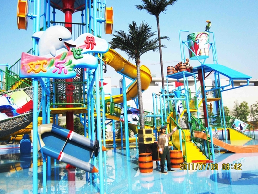 غول پیکر خانه آب Aqua زمین بازی ورزش های آبی پارک پارک تفریحی تجهیزات