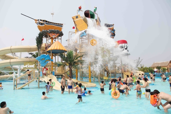 تجهیزات غواصی آب عجیب و غریب برای Aqua Theme Park فایبر گلاس آب اسلاید