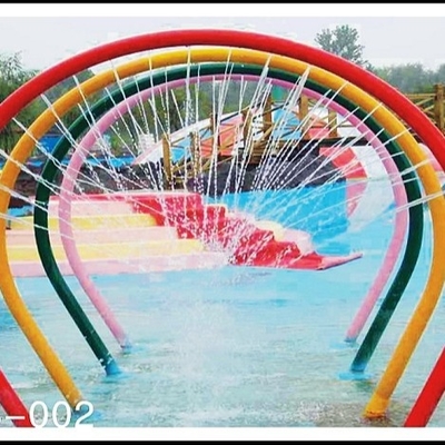 اسپری پارک تجهیزات ورزشهای آبی بازی اسپری آیکون ساختمان اسپری آب Sprayground