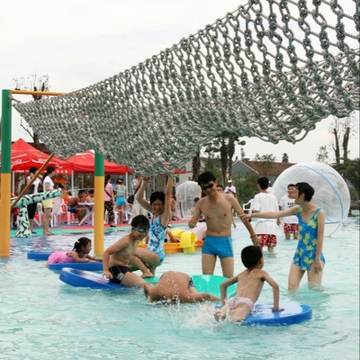 پارک آبی تجهیزات آب استخر Aqua بازی فایبر گلاس و Lemna جزئی برای خانواده بازی سرگرم کننده