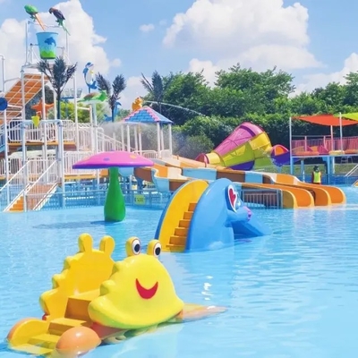 پارک آبی مطالعه امکان پذیر است زمین بازی آب برای بچه ها تجهیزات بازی آب برای پاشیدن آب