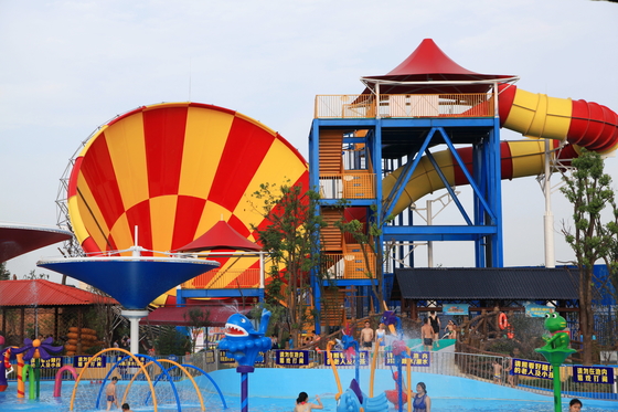 اسلاید بزرگ گردباد آب از الیاف شیشه برای آب پارک پارک آبی تجهیزات عرضه کننده: