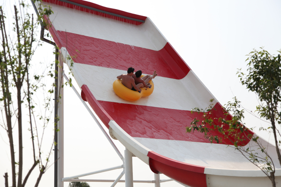Funnuy سفارشی اسلاید آب، پارک تفریحی Boomerang Aqua Slide برای 2 نفر سرگرمی خانوادگی