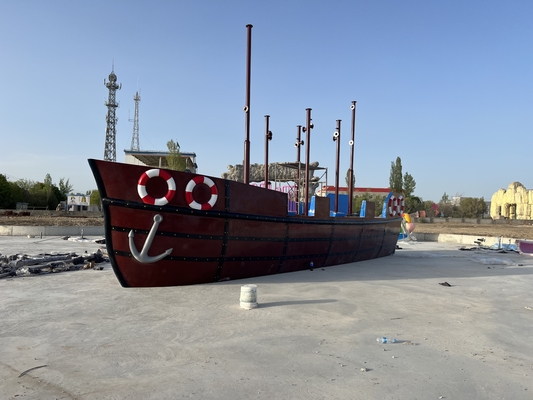 فايبرگلاس ويزن قایق آبي پارک هاي اسلائيدي پارک تجهیزات ضد لغزش