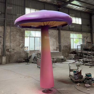 Fiberglass Vison Waterparks Playground Equipment Spray mushroom Aqua Play For Amusement Park Games