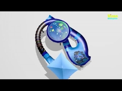 اسلاید های آبی فیبرگلاس کینگ کوبرا با طول اسلاید 112 متری برای پارک آبی